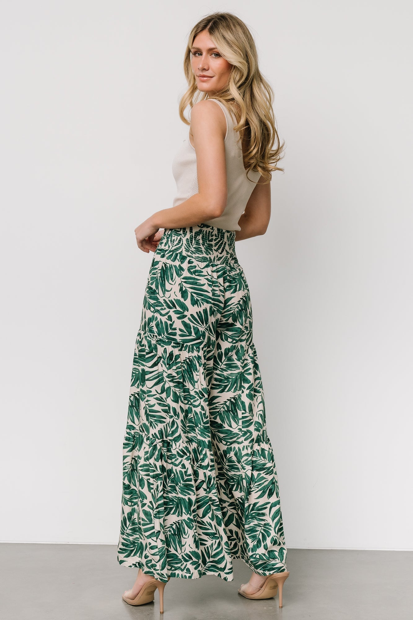 Monterey Pants | Green Print
