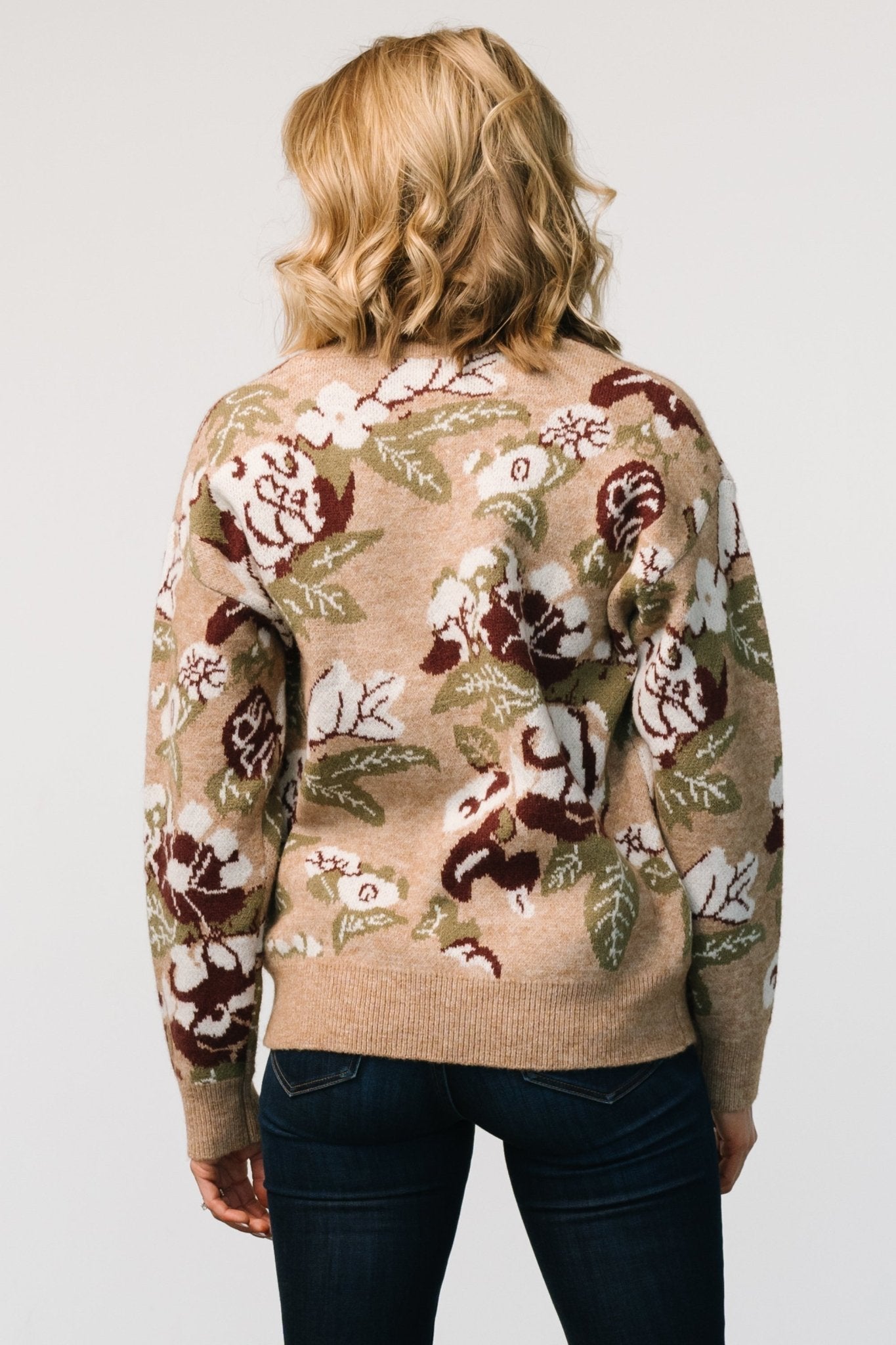 Munich Sweater | Taupe Multi