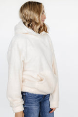 Neve Teddy Hoodie | Cream