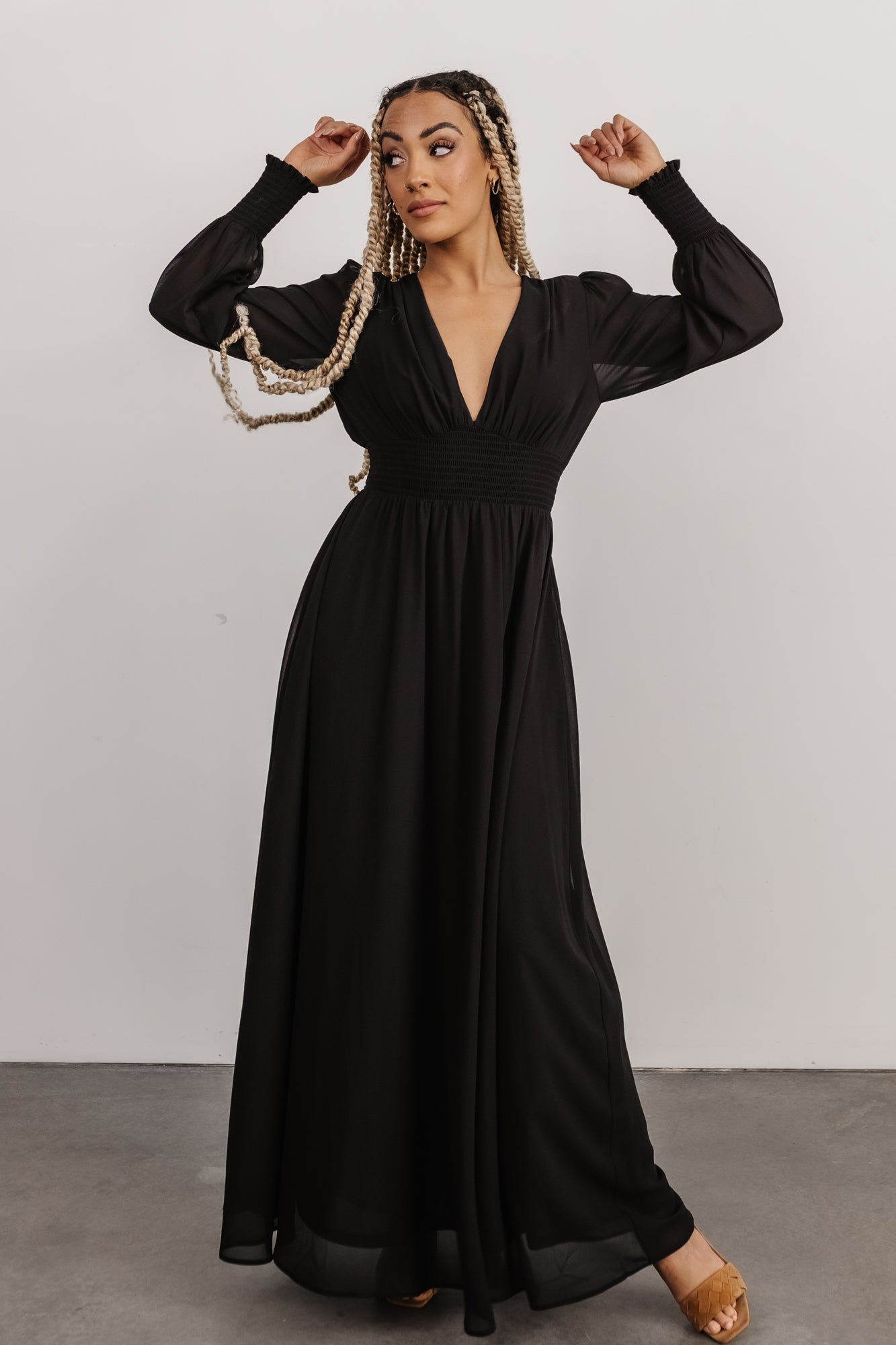 Olivia Maxi Dress | Black