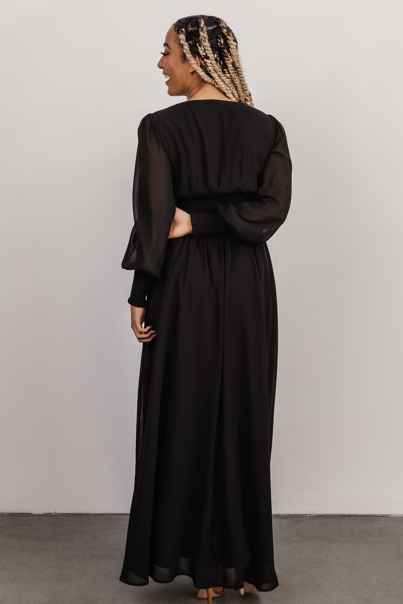 Olivia Maxi Dress | Black