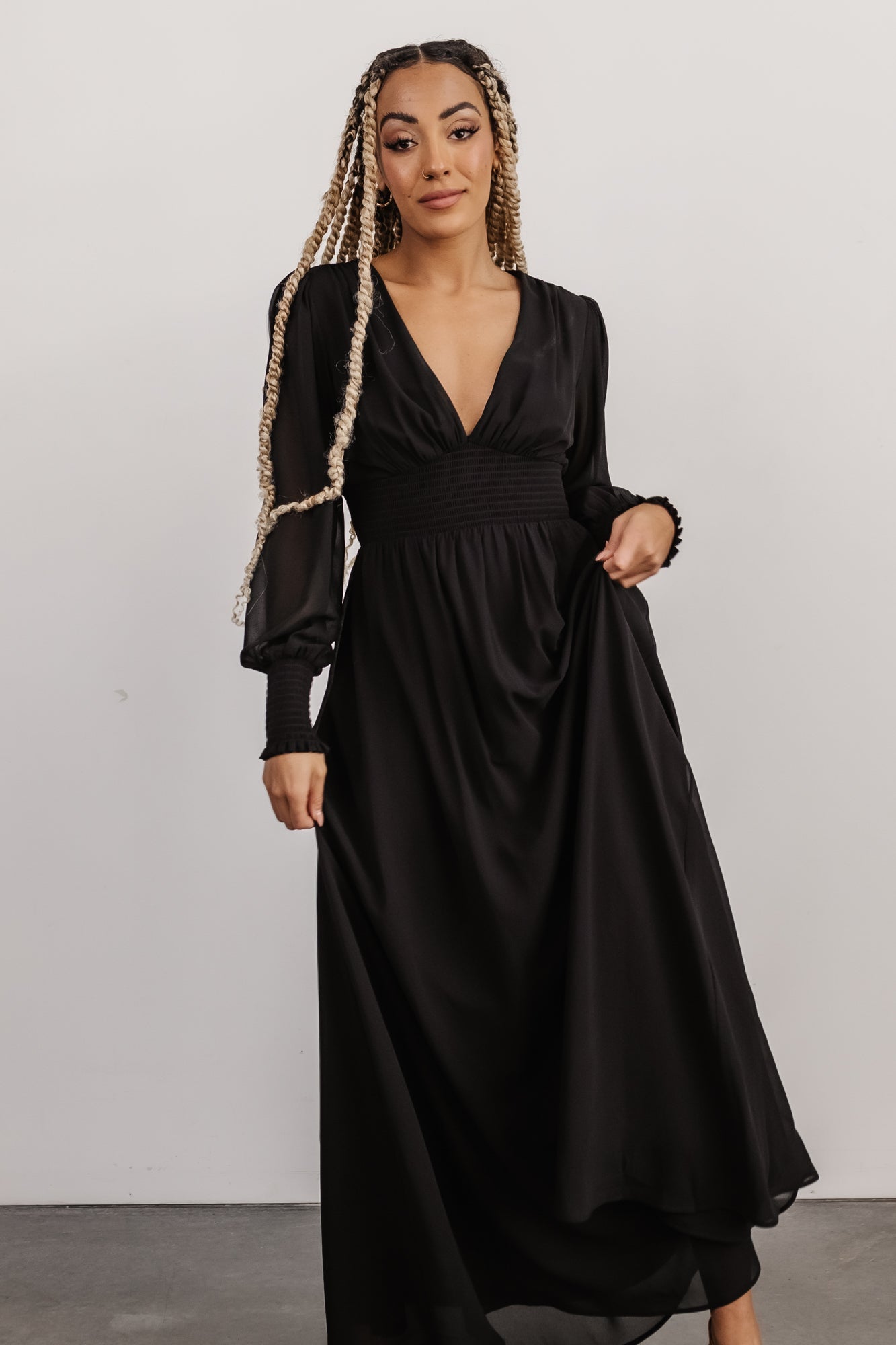 Olivia Maxi Dress | Black
