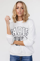Paris Sweater | Light Gray