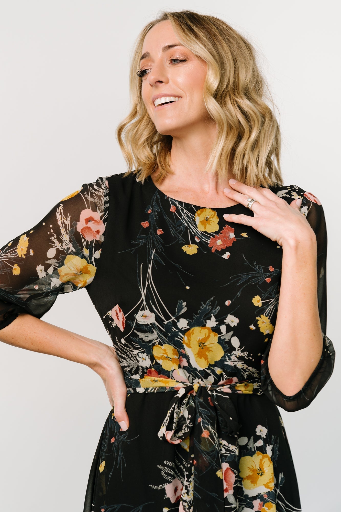 Rebecca Maxi Dress | Botanical Floral