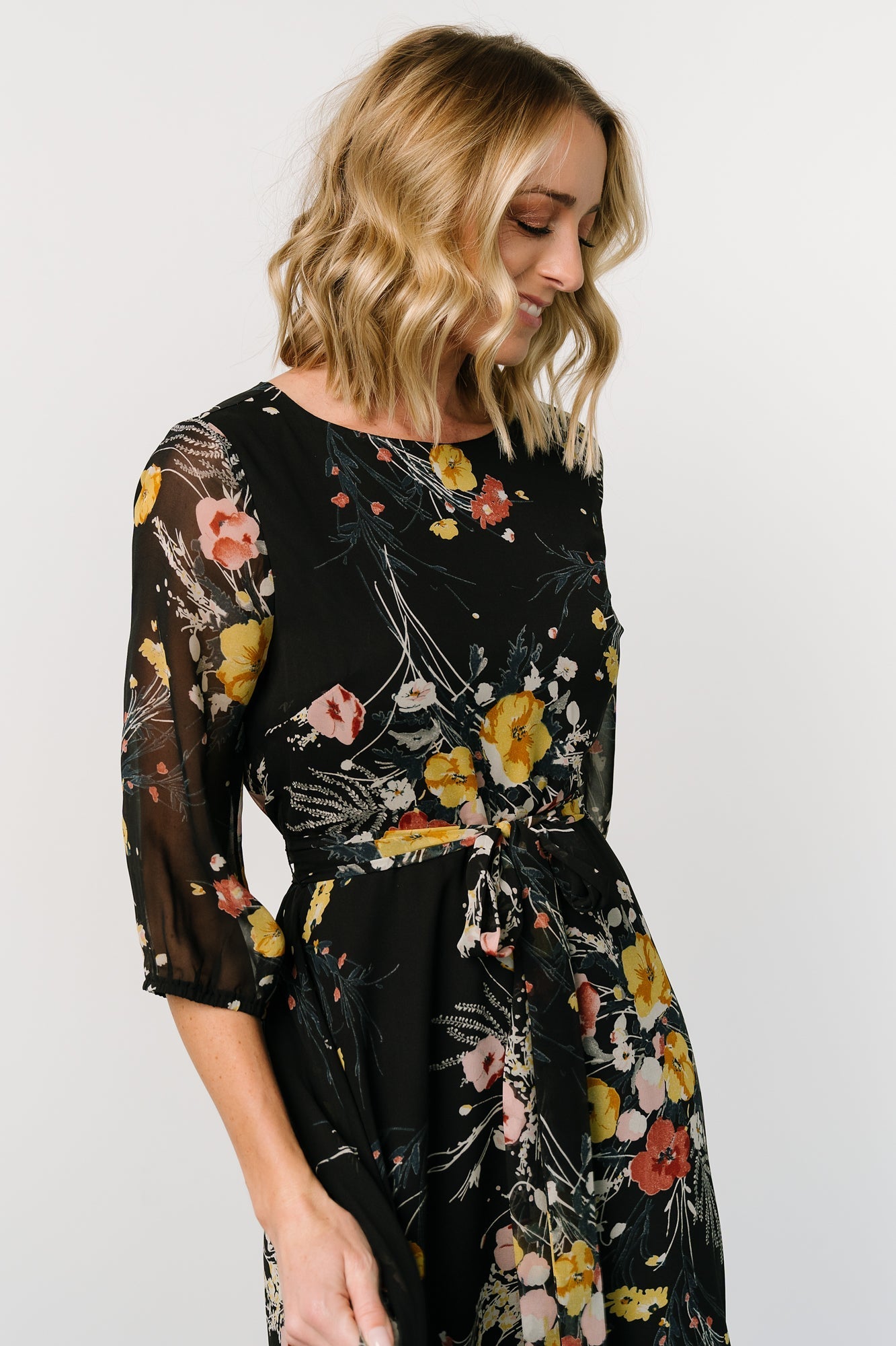 Rebecca Maxi Dress | Botanical Floral