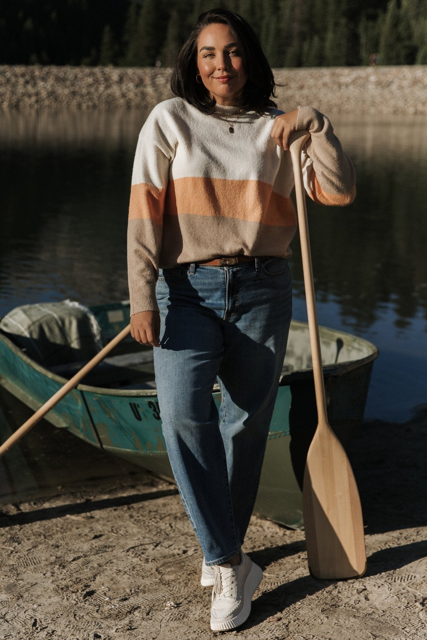 Rooney Sweater | Cream + Oatmeal