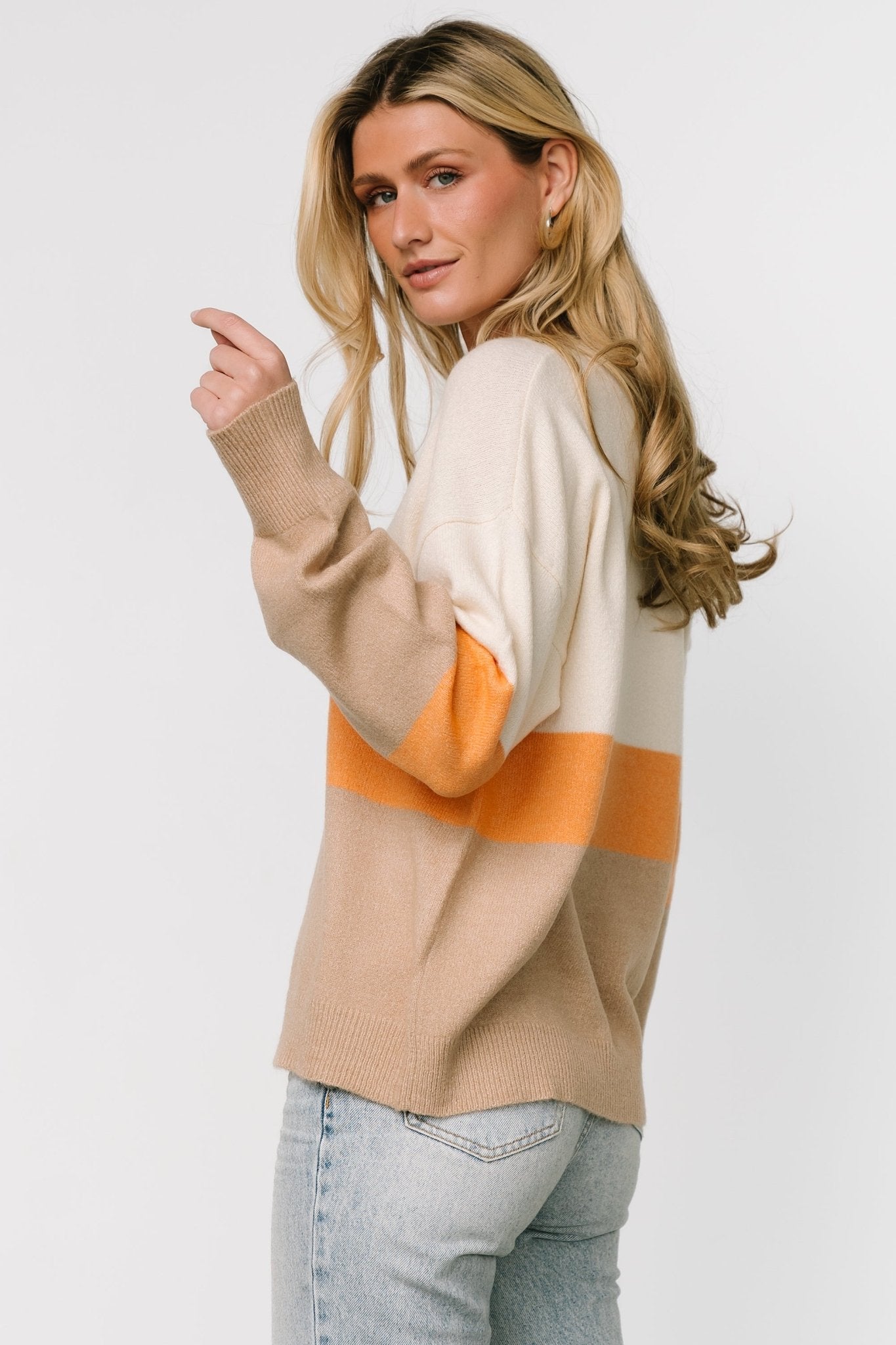 Rooney Sweater | Cream + Oatmeal
