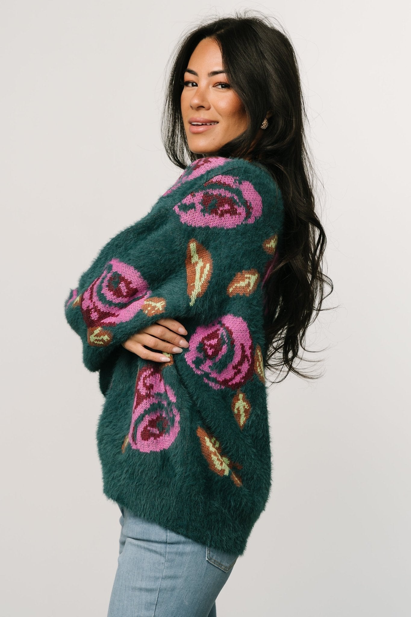 Ryder Sweater | Jade Multi Floral