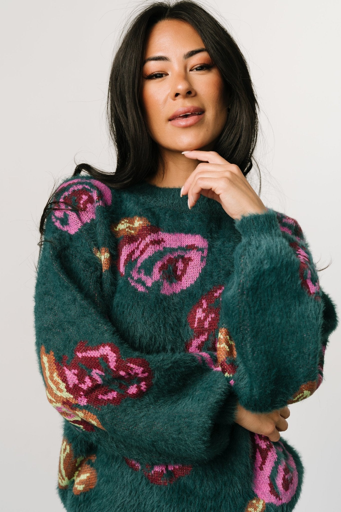 Ryder Sweater | Jade Multi Floral