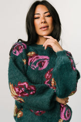 Ryder Sweater | Jade Multi Floral