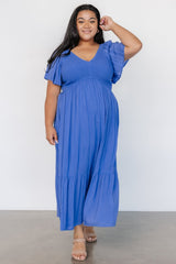 Scarlett Smocked Dress | Blue