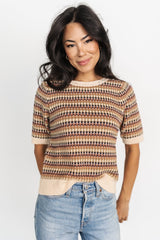 Scout Knit Sweater Top | Multi