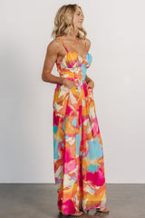 Shea Jumpsuit | Multi Print