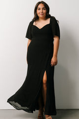 Sierra Sweetheart Maxi Dress | Black