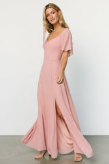 Sierra Sweetheart Maxi Dress | Blush