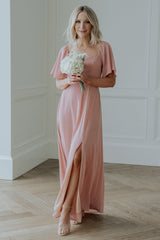 Sierra Sweetheart Maxi Dress | Blush