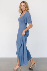 Sierra Sweetheart Maxi Dress | Whisper Blue