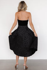 Sila Strapless Dress | Black