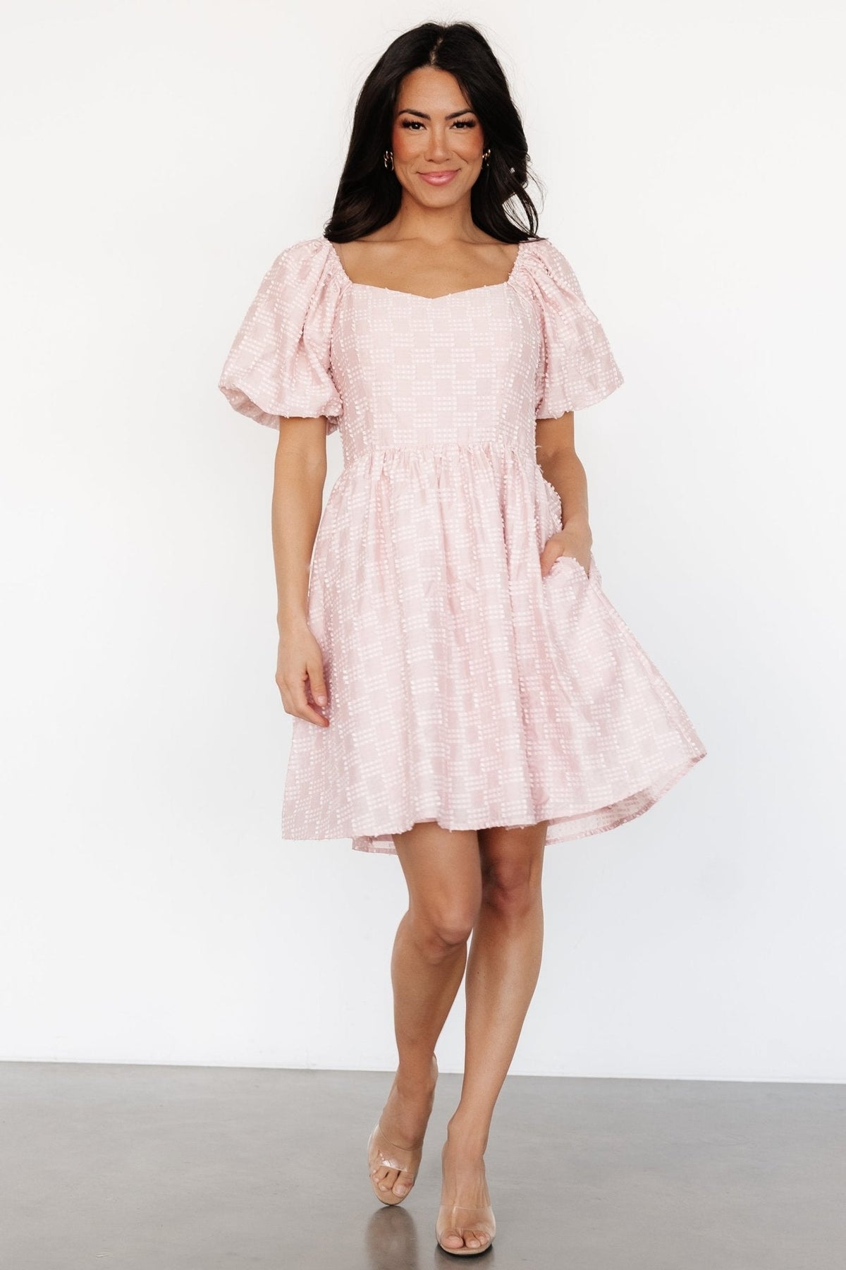 Sommer Short Dress | Blush