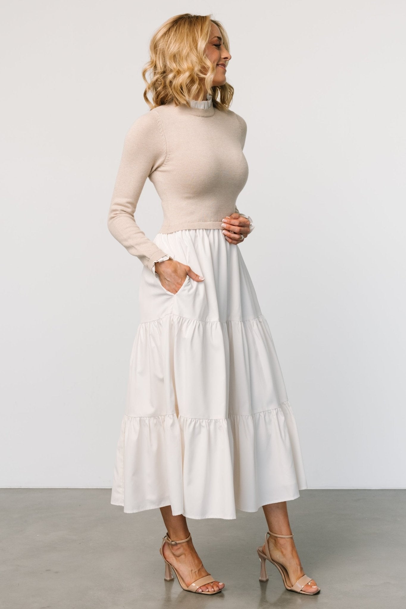 Sophie Sweater Dress | Natural