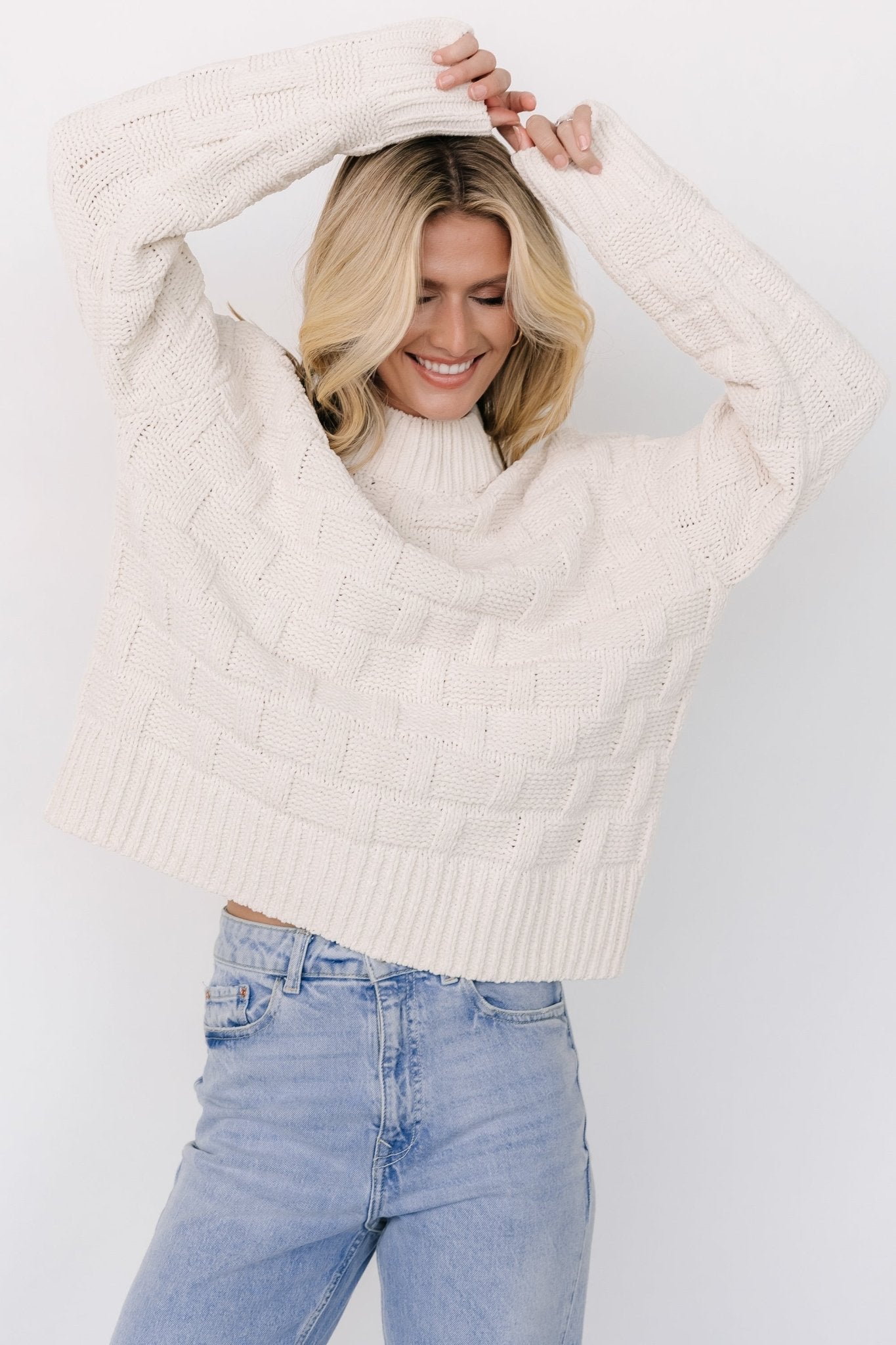 Stetson Knit Sweater | Ivory