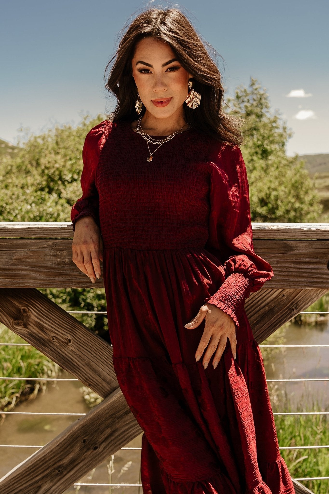 Stockholm Smocked Dress | Mulberry