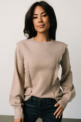 Stowe Sweater | Latte