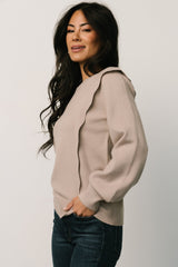 Stowe Sweater | Latte