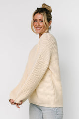 Sutherland Chunky Knit Sweater | Cream