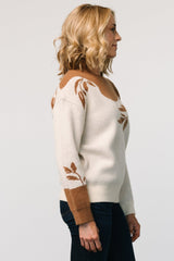Teresa Sweater | Cream + Camel