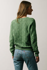 Troy Knit Sweater | Green