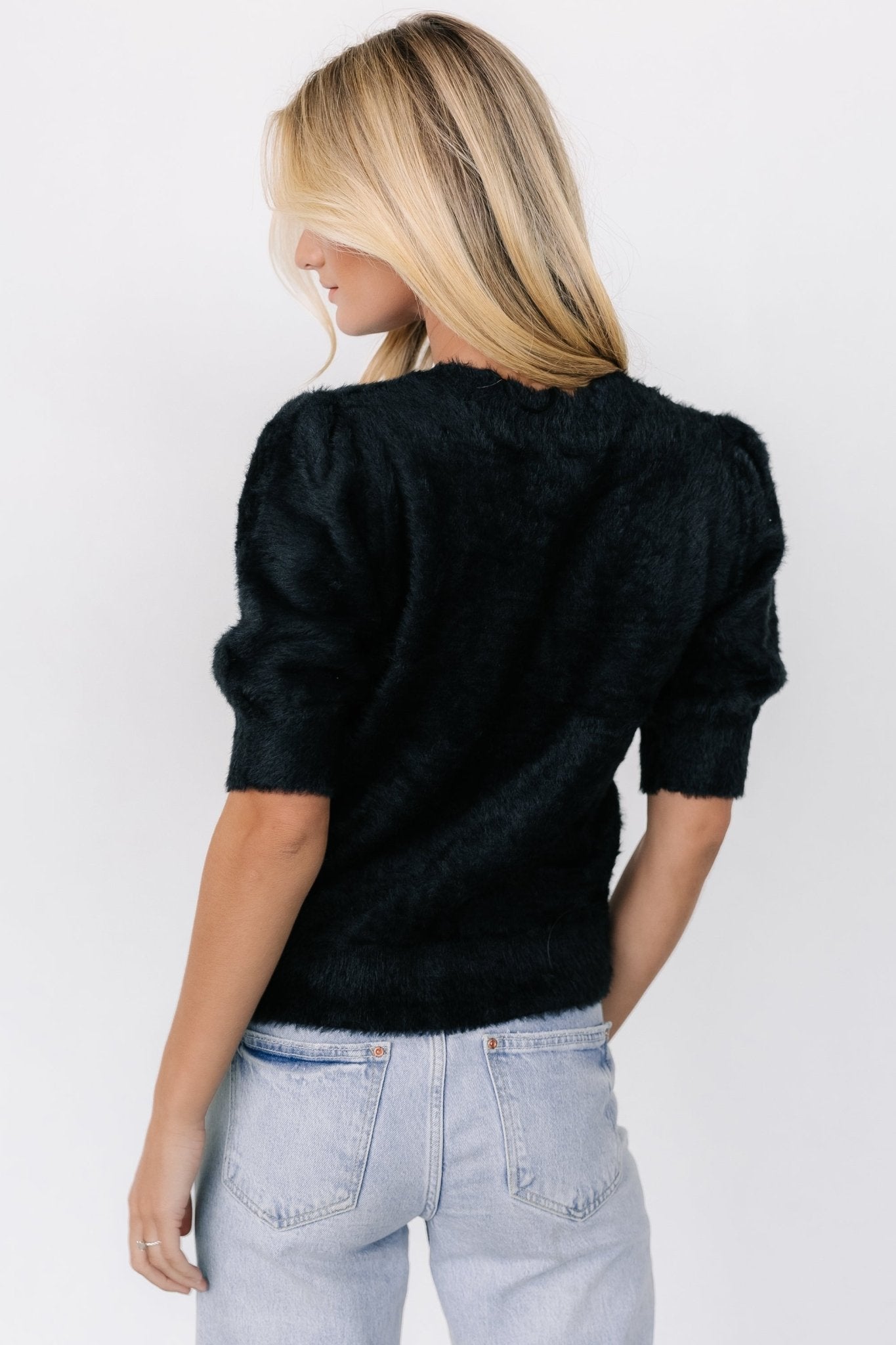 Vail Sweater Top | Black