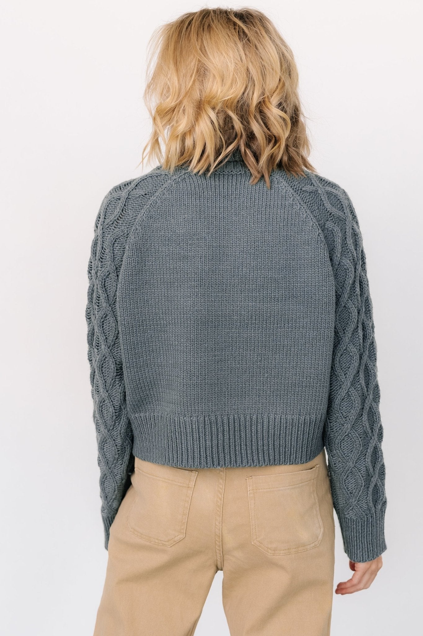 Vonn Turtleneck Sweater | Winter Green